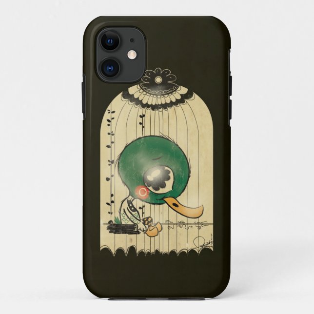 Sitting Duck Case-Mate iPhone Case (Back)