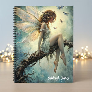 Sitting Fairy Notebook
