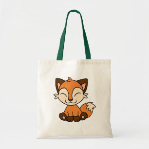 Sitting Fox Tote Bag