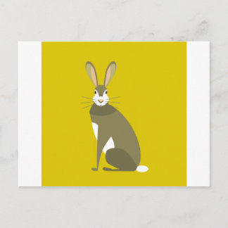 Sitting Hare Postcard