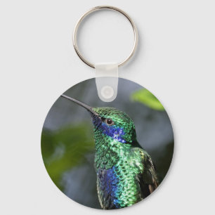 Sitting Hummer Key Ring
