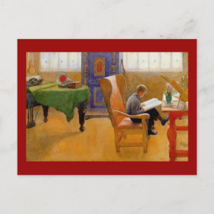 Sitting in the Armchair Postcard