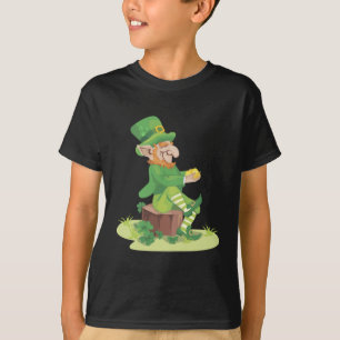 Sitting Leprechaun T-Shirt