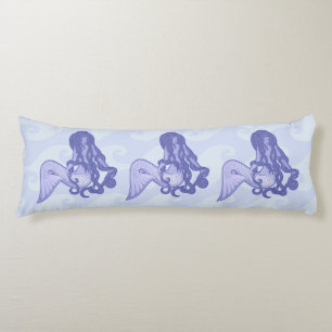 Sitting Mermaid Blue Body Cushion