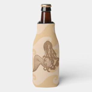 Sitting Mermaid Bottle Cooler
