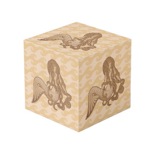 Sitting Mermaid Cube