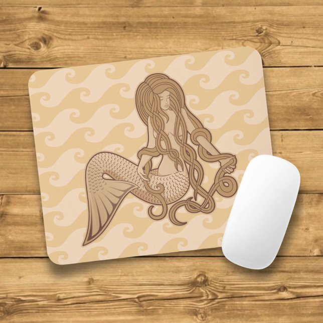 Sitting Mermaid Mouse Mat (Creator Uploaded)