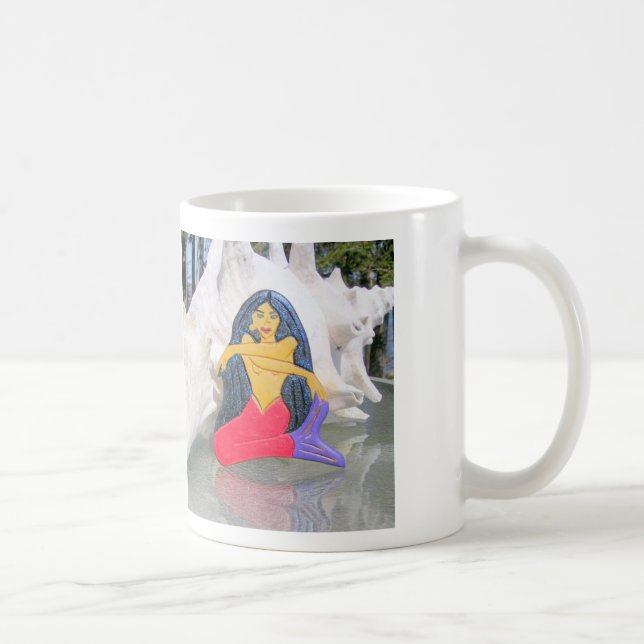 sitting mermaid mug (Right)