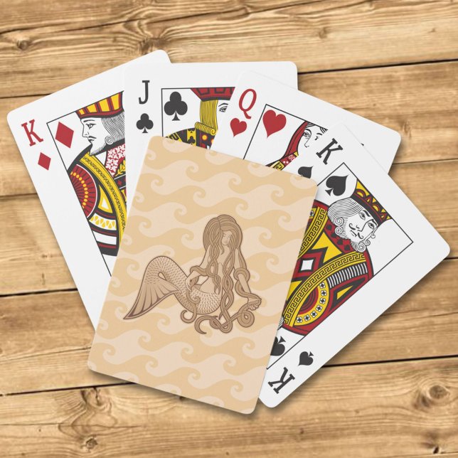 Sitting Mermaid Playing Cards (Creator Uploaded)