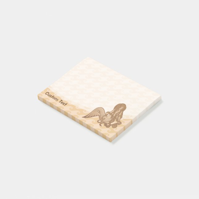 Sitting Mermaid Post-it Notes (Angled)
