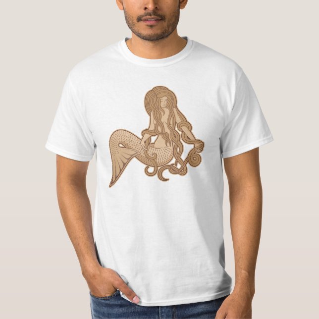 Sitting Mermaid T-Shirt (Front)