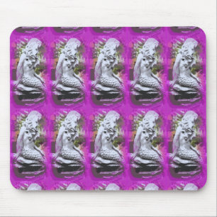sitting mermaids mousepasd mouse mat