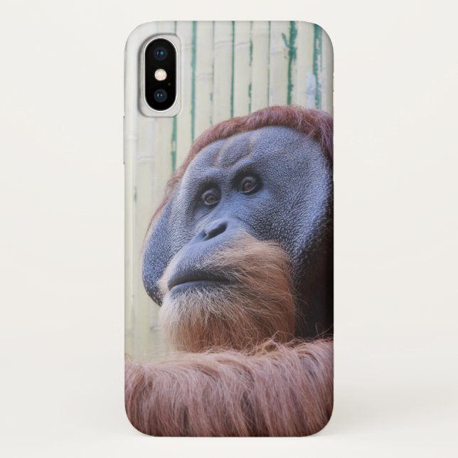 Sitting Orang Utan... Case-Mate iPhone Case (Back)