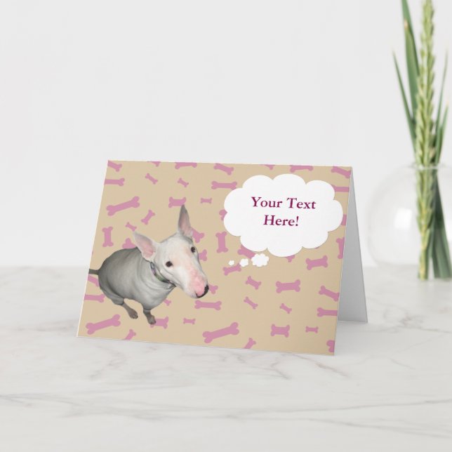 Sitting Pretty/Bones For All/Customisable Card (Front)