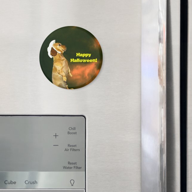 Sitting Pretty For Lots of Treats Magnet (In Situ (Fridge))