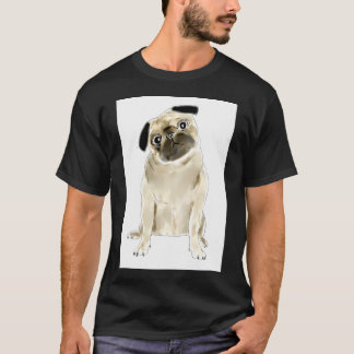 Sitting pretty Pug Dog T-Shirt