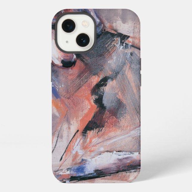 Sitting Wolf 2000 iPhone Case (Back)