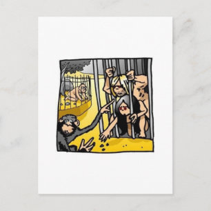 Situation Reversed Postcard