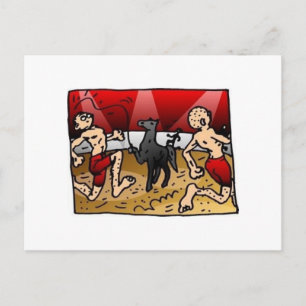 Situation Reversed Postcard