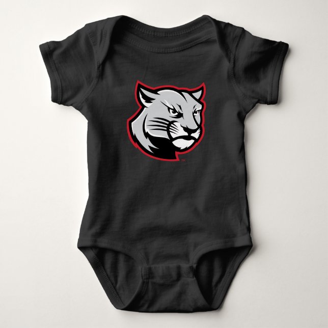 SIUE Cougars Baby Bodysuit (Front)