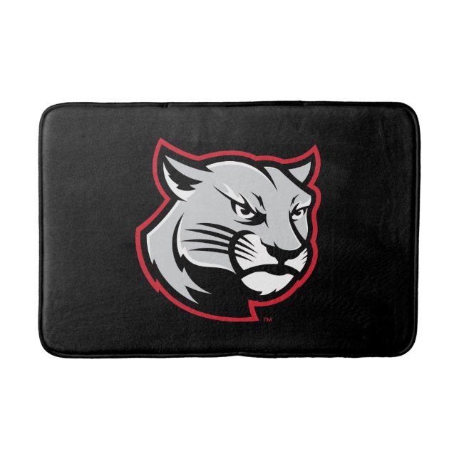 SIUE Cougars Bath Mat (Front)