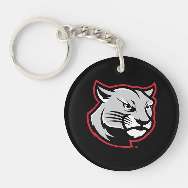 SIUE Cougars Key Ring (Front)