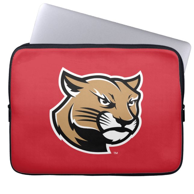 SIUE Cougars Laptop Sleeve (Front)