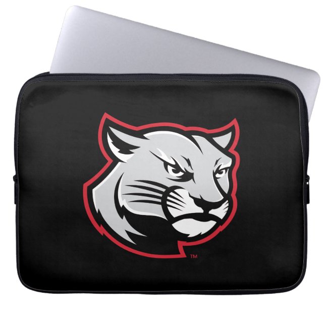 SIUE Cougars Laptop Sleeve (Front)