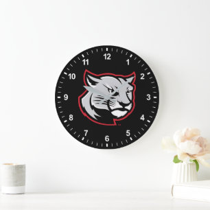 SIUE Cougars Large Clock