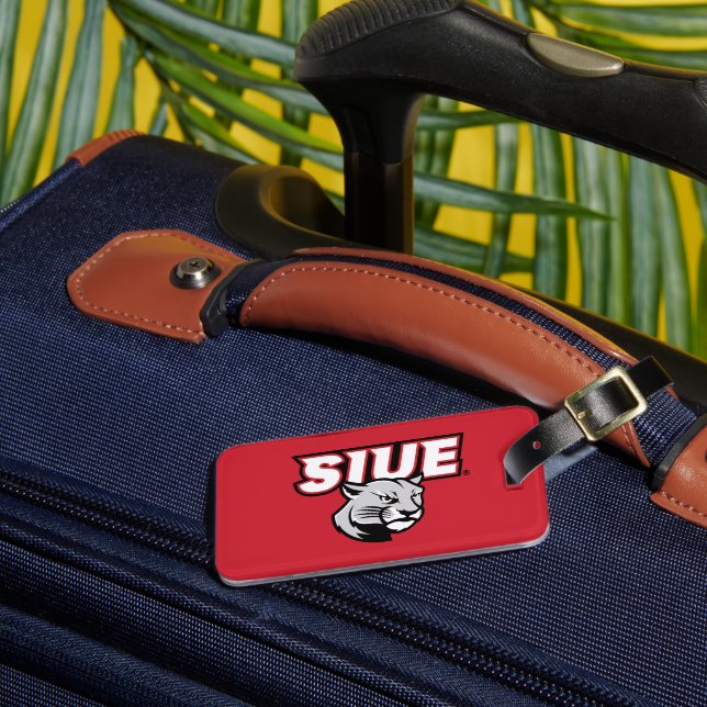 SIUE Cougars Luggage Tag (Front Insitu 3)