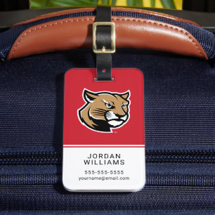 SIUE Cougars Luggage Tag