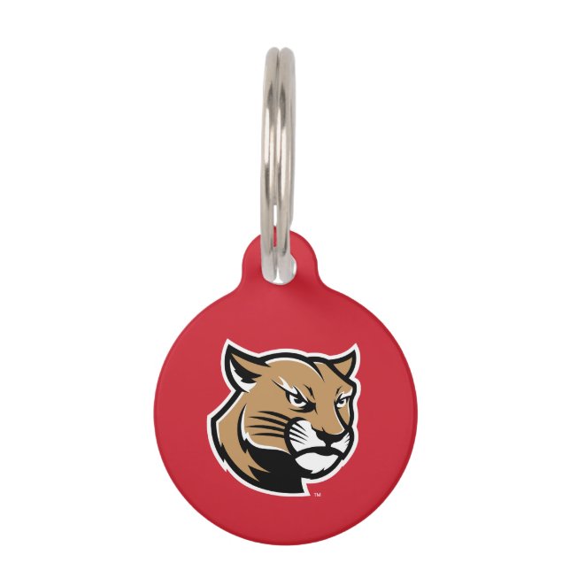 SIUE Cougars Pet Tag (Front)