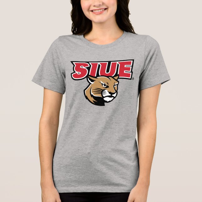 SIUE Cougars Tri-Blend Shirt (Front)