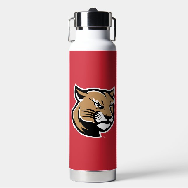 SIUE Cougars Water Bottle (Front)