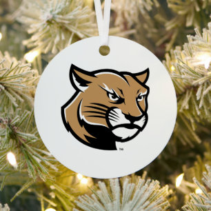 SIUE Holiday Metal Tree Decoration