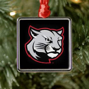 SIUE Holiday Metal Tree Decoration
