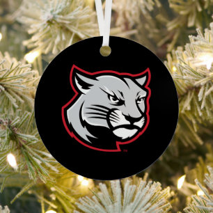 SIUE Holiday Metal Tree Decoration