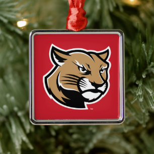 SIUE Holiday Metal Tree Decoration