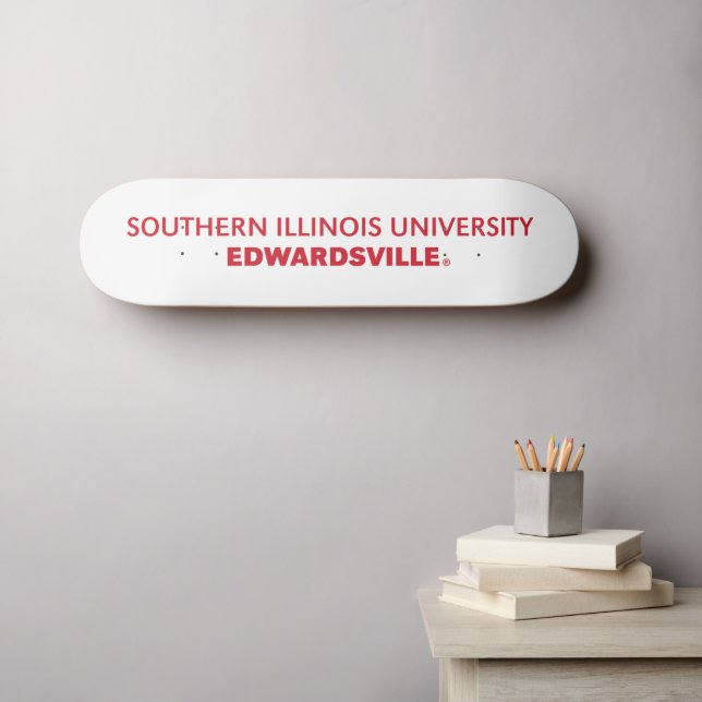 SIUE SKATEBOARD (Wall Art (Horz))