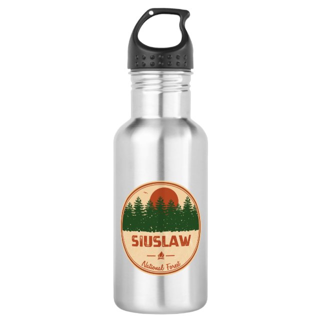 Siuslaw National Forest 532 Ml Water Bottle (Front)