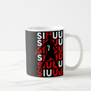 Siuuuu Funny Soccer Present For Soccer Lovers Fan Coffee Mug
