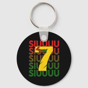 Siuuuu Goat Soccer Boys Men Women Soccer Player Key Ring