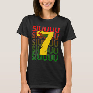 Siuuuu Goat Soccer Boys Men Women Soccer Player T-Shirt