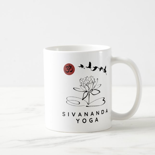 Sivananda Yoga Instructor _ Sivananda Yoga Beginne Coffee Mug (Right)