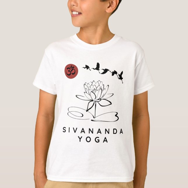 Sivananda Yoga Instructor Sivananda Yoga Beginner  T-Shirt (Front)