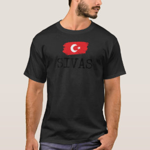 Sivas City Turkey Vacation Town Turkish Trip Women T-Shirt