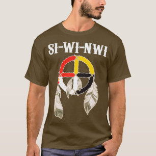SIWINWI Shawnee Tribe Native American Indians Medi T-Shirt