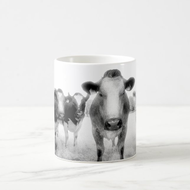 Six Angry Cows Coffee Mug (Center)