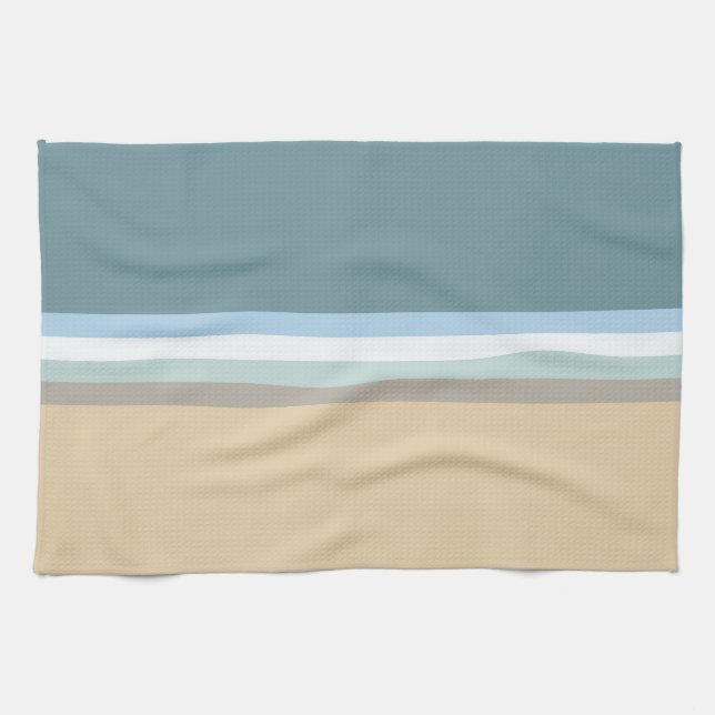 Six Colour Combo Tea Towel (Horizontal)