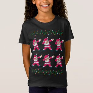 Six Dabbing Santas Christmas T-Shirt